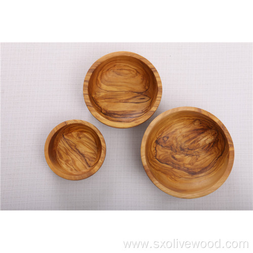 Simple And Convenient Olive Wood Bowl